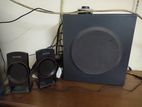 Creative Subwoofer and Microlab Speaker