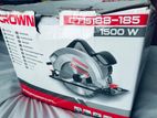 Crown circular saw with free blade.