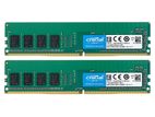 Crucial 4GB) DDR4 Original RAM 1Year Warranty