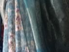 Crush Tissue Silk Saree, Sea Green