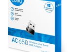 Cudy WU650 650mbps Wi-Fi Dual Band USB Adapter