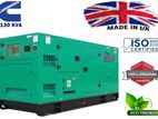 Cummins 135 kVA Generator : known for durability