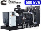 Cummins 500 kVA | Heavy-Duty Diesel Generators for Construction Sites