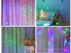 Curtain fairy string porda light bedroom