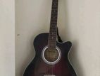 Custom pure acoustic guitar