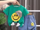 Cute Baby T-Shirt Pant Combo Set