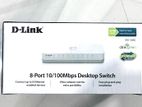 D-Link DES-1008C 8-Port 10/100 Mbps Unmanaged Network Switch