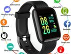 D116 plus Smartwatch Fitness Tracking Health Monitoring Smart Watch