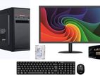 দারুন অফার Gaming PC i5 6th Gen 8GB Ram 128GB SSD/19" LED