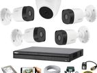Dahua 4-Pcs 2-MP Full Color & Audio Camera CCTV Package