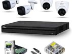 DAHUA 4PCS FULL COLOR CAMERA FULLSETUP