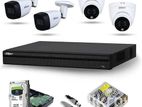 Dahua 4pcs Full Color Camera Fullsetup