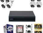 Dahua 8-CH 2MP Full Color & Audio with CCTV Package