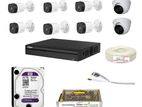 Dahua (Authorized) 08-pcs Camera and XVR Sell for full Packages