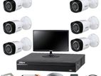 DAHUA Camera 06 Pcs & 08-channel XVR FULL Packages