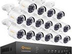 DAHUA Camera 16 Pcs & 16-channel XVR FULL Packages