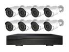 Dahua CCTV Camera 08 Pcs with XVR Packages & Full Accessories