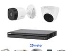 Dahua Full-Color CCTV 2 Camera, Package