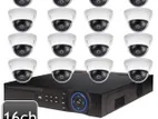 ✨ 📸 DAHUA IP Camera 16-PCS Full Setup