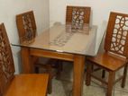 DAINING SET 4 CHAIR. M # 4124