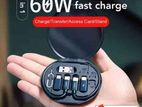 Data Cable Set with 60w Fast Charging