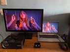 DCL laptop (i3,4/128),samsung monitor, C7 projector,TWS,x9 mouse