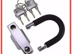 ডাবল চাবি সহ বাইক লক তালা | অ্যাসিড প্রুফ লক, Acid proof D Lock Key