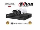 ডাহুয়া 2ক্যামেরা ফুল সেটাপ দিন রাত ২৪ঘন্টা ঝকঝকে রঙিন ছবি অডিও রেকর্ড সহ
