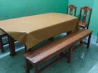 ডাইনিং টেবিল একটি, চেয়ার ২ টি,বেঞ্চ টি,বিক্রয়