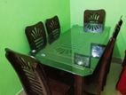 ডাইনিং টেবিল ও চেয়ার ৬পিচ। Dining Table and 6 piece's Chair