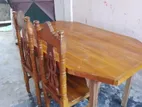 ডাইনিং টেবিল ও দুই চেয়ার