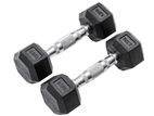 ডাম্বেল- New High Quality 2 pc Hex Dumbbell (2.5kg per pc, total 5kg)