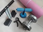 ডাম্বেল সহ ব্যায়ামের সকল সরঞ্জাম একসাথে