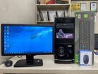 ডেক্সটপ কম্পিউটার_Core i3 (7th Gen_Ram 8GB_SSD 256GB_Dell 19"LED Monitor