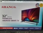 ডিলার অফার প্রাইস | RANGS 32 Inch Frameless HD Smart Android LED TV