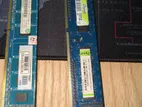 Ddr3 Ram 1333hz 2gb Dual Sticks Total 4gb