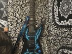 Dean Dime razoback blue Lighting guitar