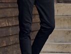 Deep black soft pant for man