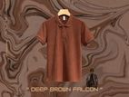 Deep Brown Falcon polo-shirt for men