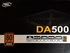 Deepcool DA500 Non Modular 500W 80 Plus Bronze Certified Black PSU