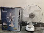 Defender 16 inch Rechargeable Fan full Box