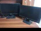 Dell and HP 18.5 inch LED Dabol Monitor