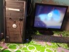 DELL COMPUTER FULL OK RAM 4GB HADIKS 500GB MONITOR 17"GS