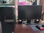 Dell Optiplex 7040 Pc with Original 22” Monitor, Plus Keyboard & Mouse.