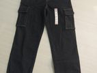 Denim Jogger Pants