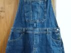 Denim tops, overall skirt tops