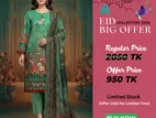 Designer Ready Catalogue Eid Collections/ Dress / Three Pieces/Clothing