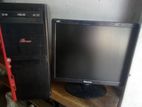 Desktop and monitor for sale