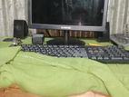 Desktop and Monitor full set pc sell