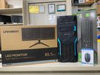 Desktop Computer_Core i3-2nd Gen_Ram 4GB_500GB HDD-19"New Monitor